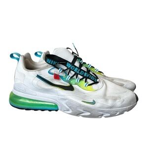 Nike Air React 270 “Worldwide Pack” White Teal Green Accent